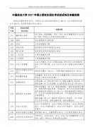 中国政法大学2021年初试科目命题大纲